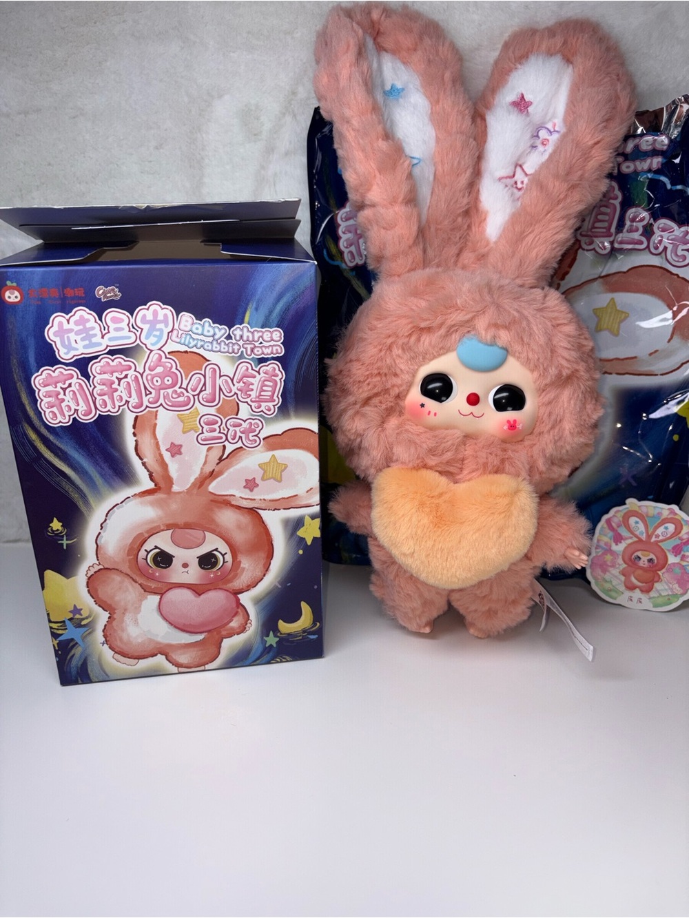Baby Three Lily Rabbit Town V3 Plush Confirmed Pippi Bunny Blind Box